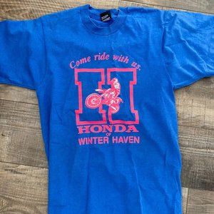 Vintage Honda T-Shirt Size Medium